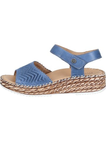 manitu Klassische Sandaletten in blau