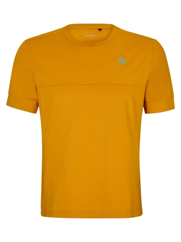 Ziener T-Shirt NICKLAS in dark mustard