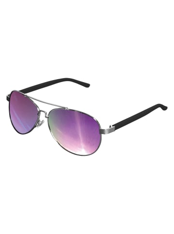 MSTRDS Sonnenbrille in silver/purple