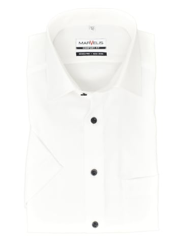 MARVELIS Comfort Fit Businesshemd in Weiß