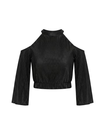 Ulla Popken Langarmshirt in schwarz