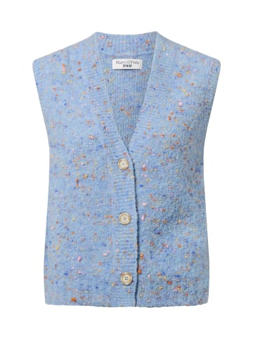 Marc O'Polo DENIM Weste in hellblau mehrfarbig - 0001