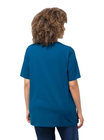 Ulla Popken Shirt in classic mittelblau