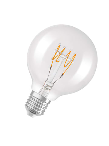 Osram OSRAM Dimmbare LED-Lampen, Vintage-Edition, 40 Watts Ersatz, E27, G80, 2700