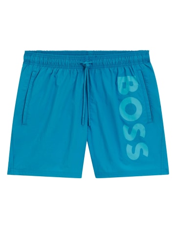 BOSS Badeshorts in Blau