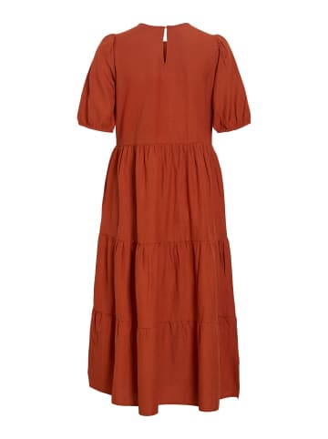 Vila Maxikleid in Burnt Brick