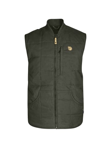 FJÄLLRÄVEN Outdoorweste Grimsey Vest M in Lorbeere