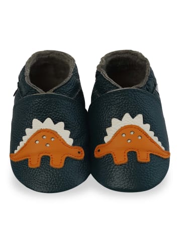 Mejale Baby Krabbelschuhe aus Leder, weiche Lauflernschuhe mit rutschfester Sohle 
