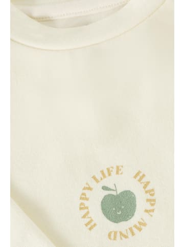 Noppies Strampler Playsuit Ls in Egret