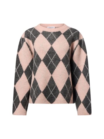 edited Pullover Harriet Jumper in anthrazit altrosa - 0001