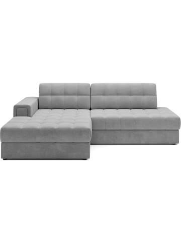 MF Design Blazer Recamiere Links in Hellgrau -  (L) 150 x (B) 240 x (H) 82 cm