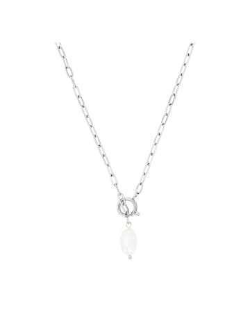 s.Oliver Kette mit Anhänger Edelstahl in Silber