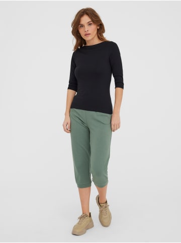 Vero Moda U-Boot-Ausschnitt Oberteil VMPANDA in Schwarz
