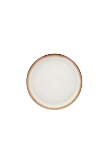 Bitz Teller Gastro in Weiss/Creme