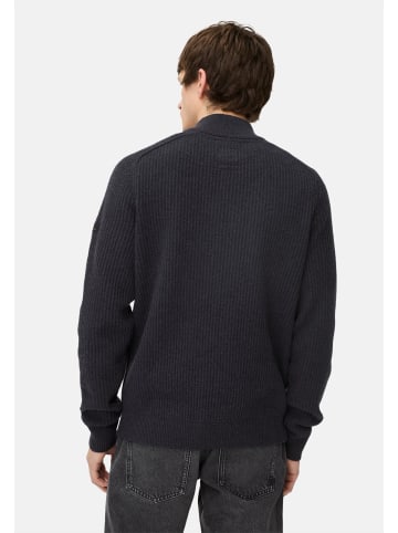 Camel Active Strick-Troyer aus reiner Lammwolle in Navyblau