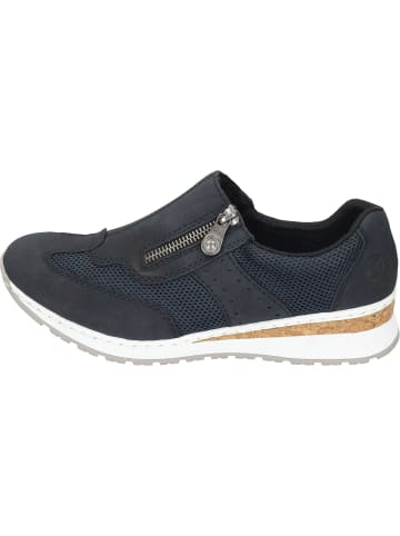 rieker Komfort-Slipper in pazifik/navy