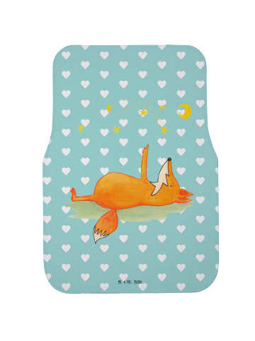 Mr. & Mrs. Panda Automatte Fuchs Sterne ohne Spruch in Türkis Pastell