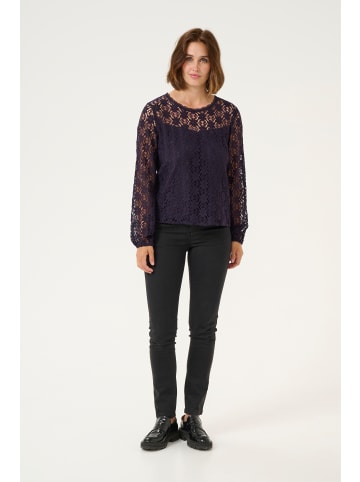 Kaffe Langarm-Bluse KAsilja Regular fit in Dawn Purple