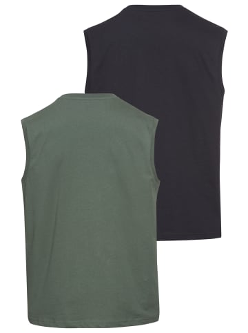 Man's World Muscleshirt in marine ,grün