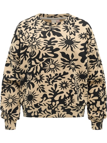 ragwear Sweater Wuss Print in Sand