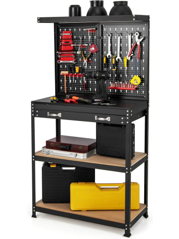 COSTWAY Werkbank 155cm in Rot