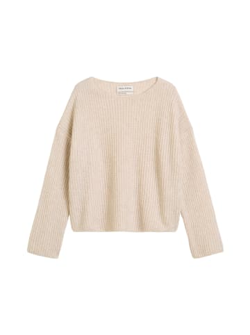 Marc O'Polo Strickpullover oversized in Natural Stone