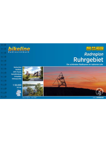 Esterbauer Radregion Ruhrgebiet | Die schönsten Radtouren im Ruhrgebiet, 1:50.000, 707...