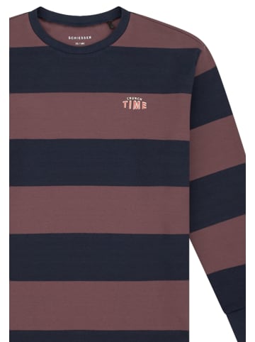 Schiesser Schlafanzug Comfort Cotton in Kakao