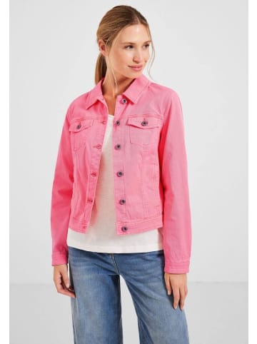 Cecil Jeansjacke in soft neon pink