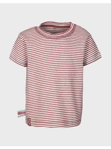 OrganicEra Baby Kurzarm T-Shirt in Bordeaux Melange