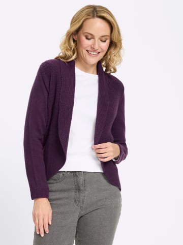 Sieh an! Strickjacke in traube