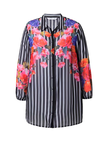 MIAMODA Bluse in schwarz