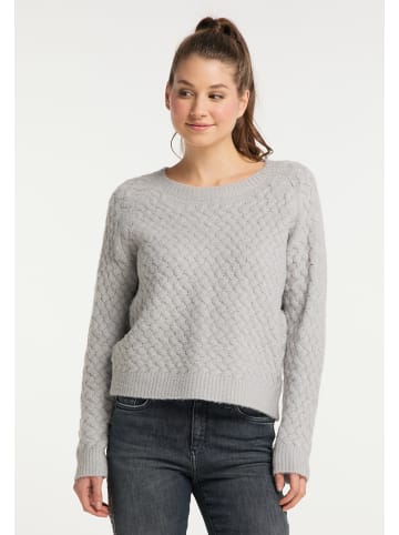 myMo Damen Pullover in Hellgrau