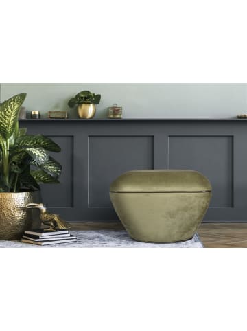 Kayoom Hocker Contessa 125 in grün - graphit