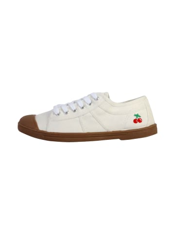 Le Temps des Cerises Schnürsenkel-Tennis Basic 02 Weiß
