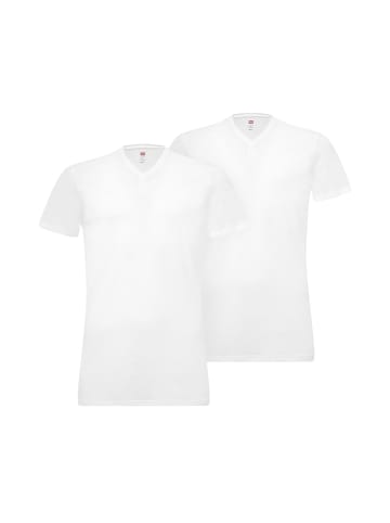 Levi´s T-ShirtLEVIS MEN V-NECK 2Pin300 - white