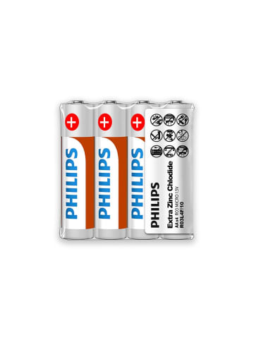 Philips Philips Longlife Batterie AA LR06 LR6 4 Stück R6L4F/10