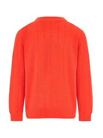 SANIKA Damen Strickjacke in Orange