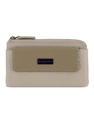 Bugatti Sina Schlüsseletui Leder 13 cm beige