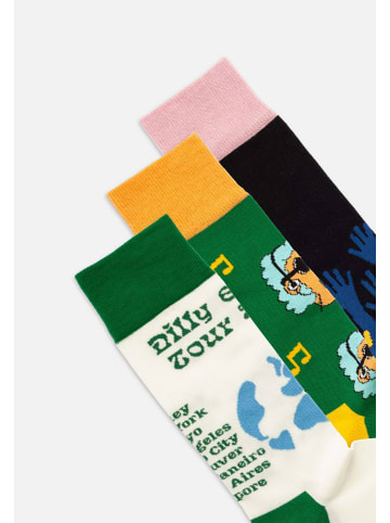 DillySocks Socken Gift Box 3er Set - Festival Vibes in Festival Vibes