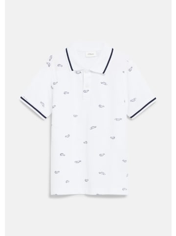 s.Oliver Polo-Shirt in 01A1_weiß