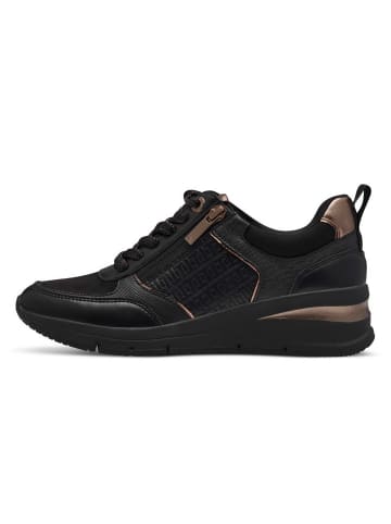 Tamaris Sportlicher Schnürschuh in schwarz