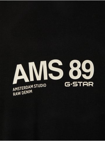 G-Star Raw Langarmshirt in schwarz