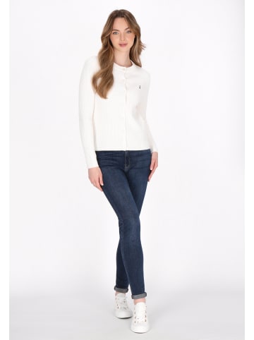 DreiMaster Maritim Cardigan in offwhite