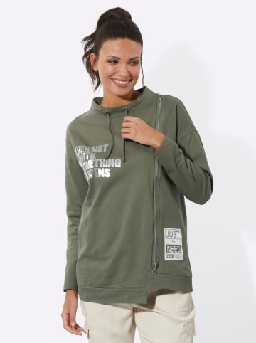 Sieh an! Sweatshirt in khaki