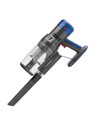 Clean Maxx Akku-Zyklon-Staubsauger 22,2V anthrazit/blau grau