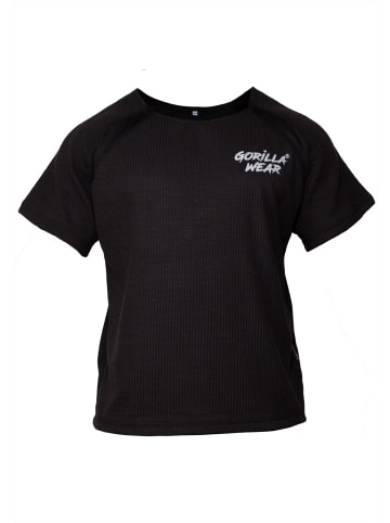 Gorilla Wear T-shirt - Augustine Old School Workout Top - Schwarz
