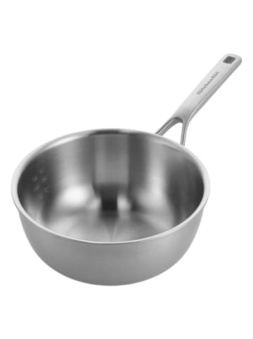 KitchenAid Kasserolle Chefs Pfanne Kasserolle (CC006025-001) in silber