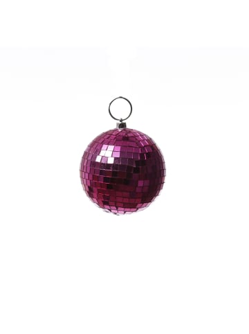 SATISFIRE Spiegelkugel Mirrorball Discokugel D: 10cm in pink