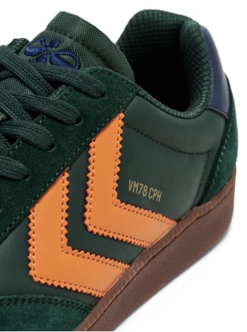 Hummel Hummel Sneaker Low Vm78 Cph Unisex Erwachsene in JUNGLE GREEN/BURNT ORANGE